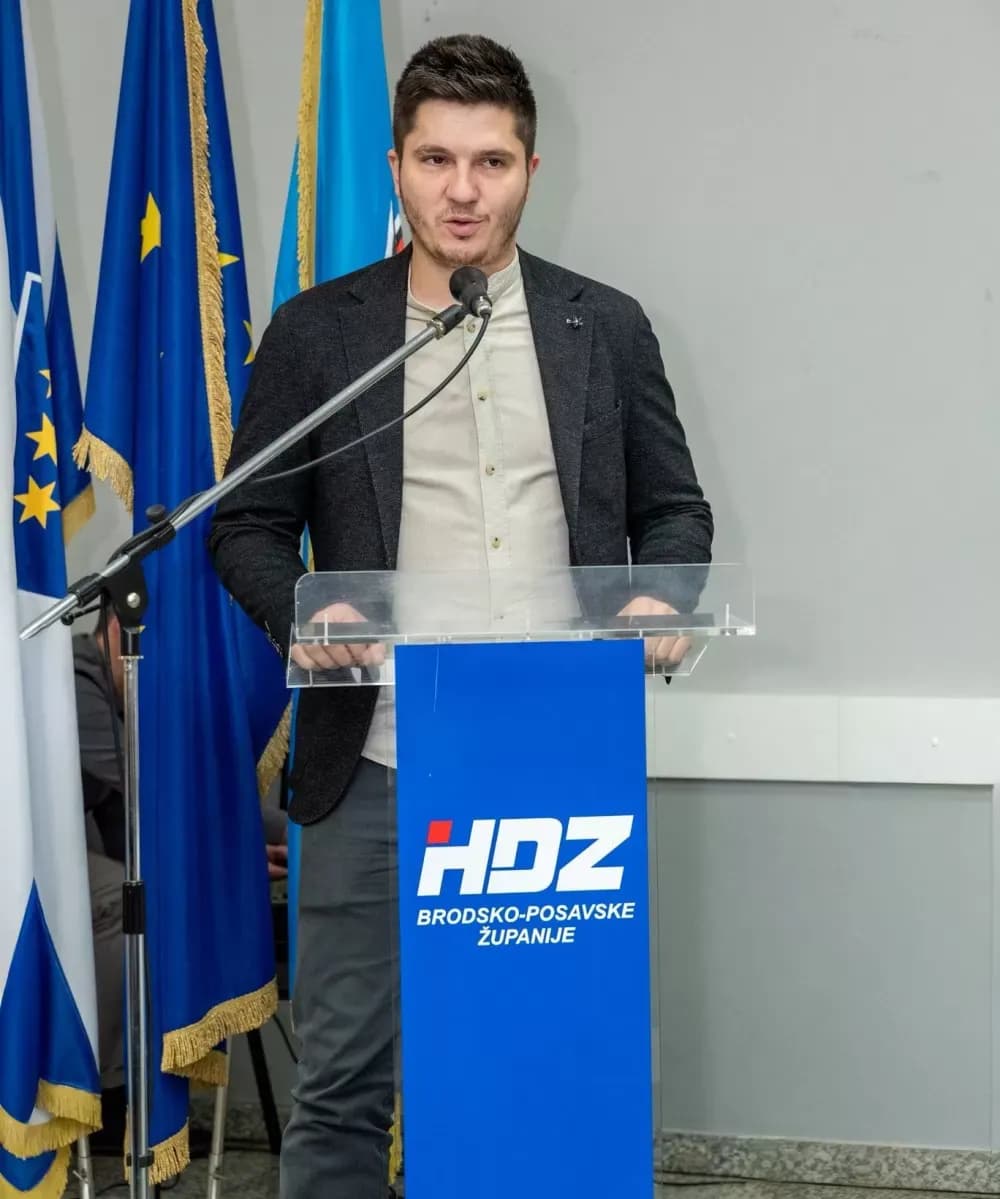 Josip Juričić novi predsjednik Mladeži HDZ-a Brodsko-posavske županije