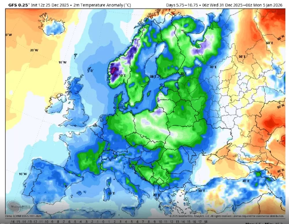 Stiže nam ledena zima kakvu dugo nismo vidjeli? Europa na udaru klimatskog fenomena, evo kada stiže zahlađenje