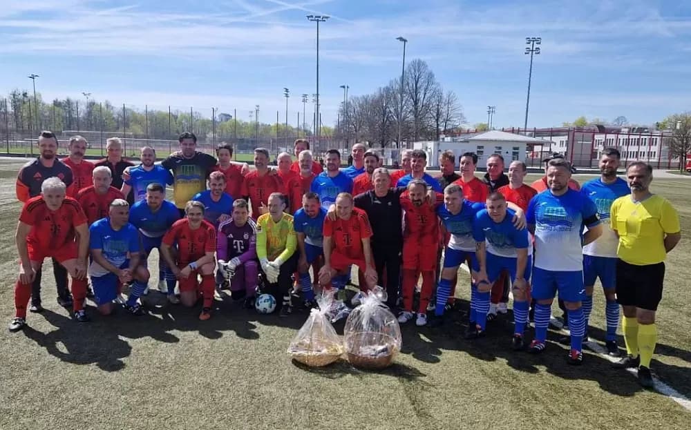 Slavonski Brod i München spojili (i) nogometni veterani