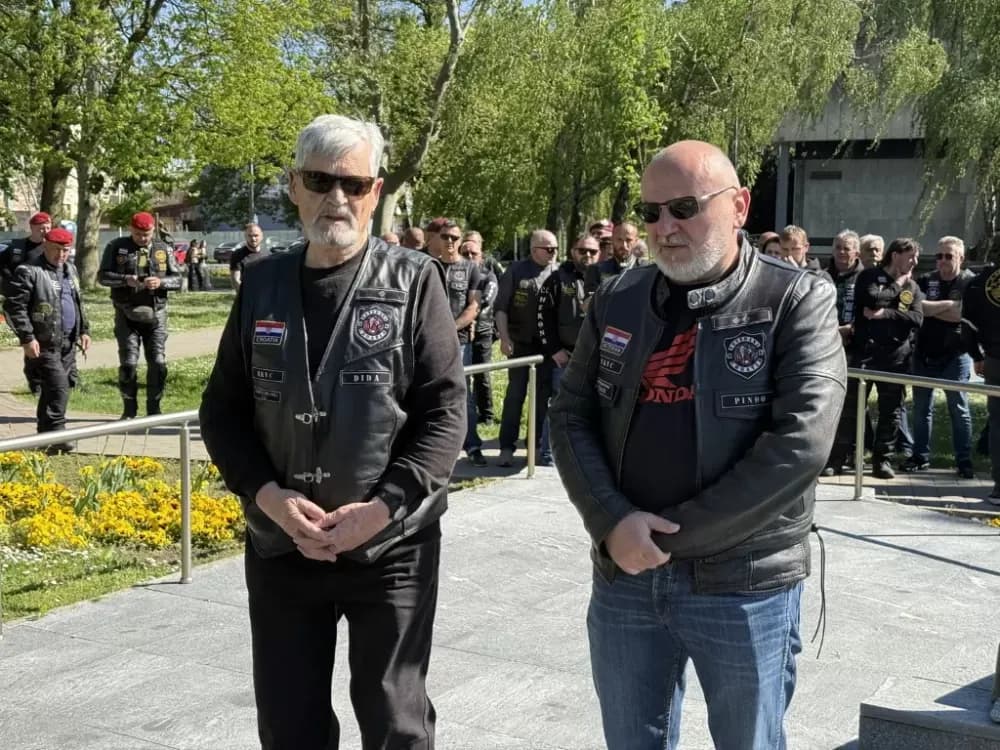 Hodočasnička vožnja s porukom: Slavonski Brod dočekao Moto klub 4. gardijske brigade