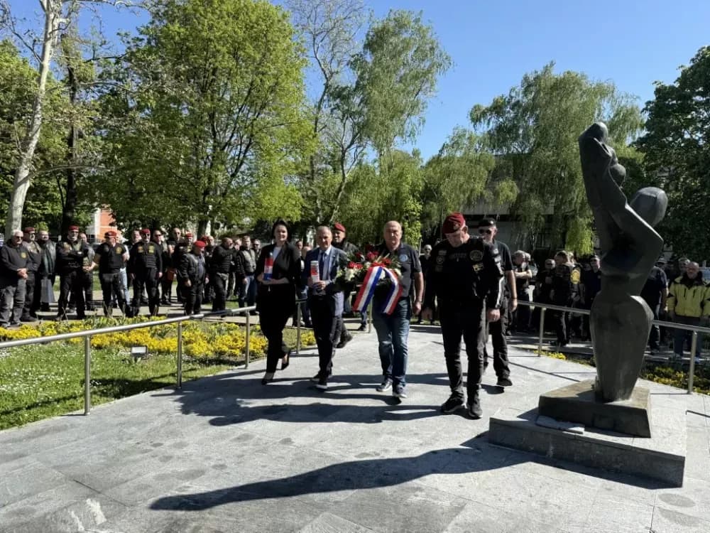 Hodočasnička vožnja s porukom: Slavonski Brod dočekao Moto klub 4. gardijske brigade