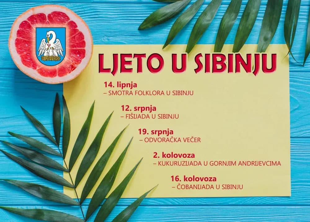 ʼLJETO U SIBINJUʼ: PRIČA O ZAJEDNIŠTVU I ČUVANJU TRADICIJE Smotra folkloraʼOj Sibinju lipo selo našeʼ