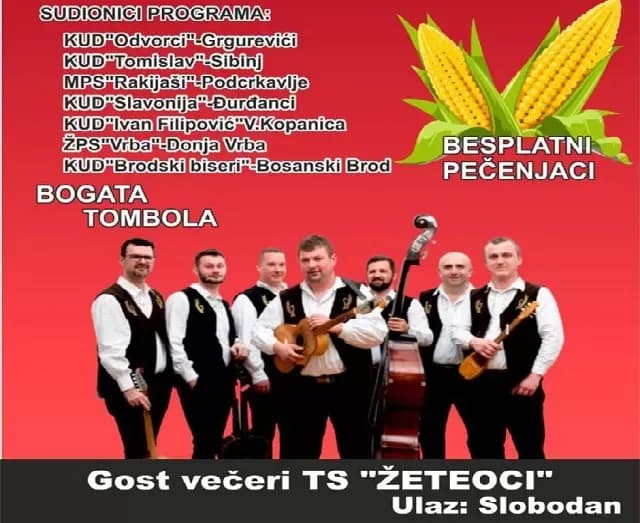 “Ljeto u Sibinju” ide dalje: Žeteoci uz 17. Kukuruzijadu u Gornjim Andrijevcima