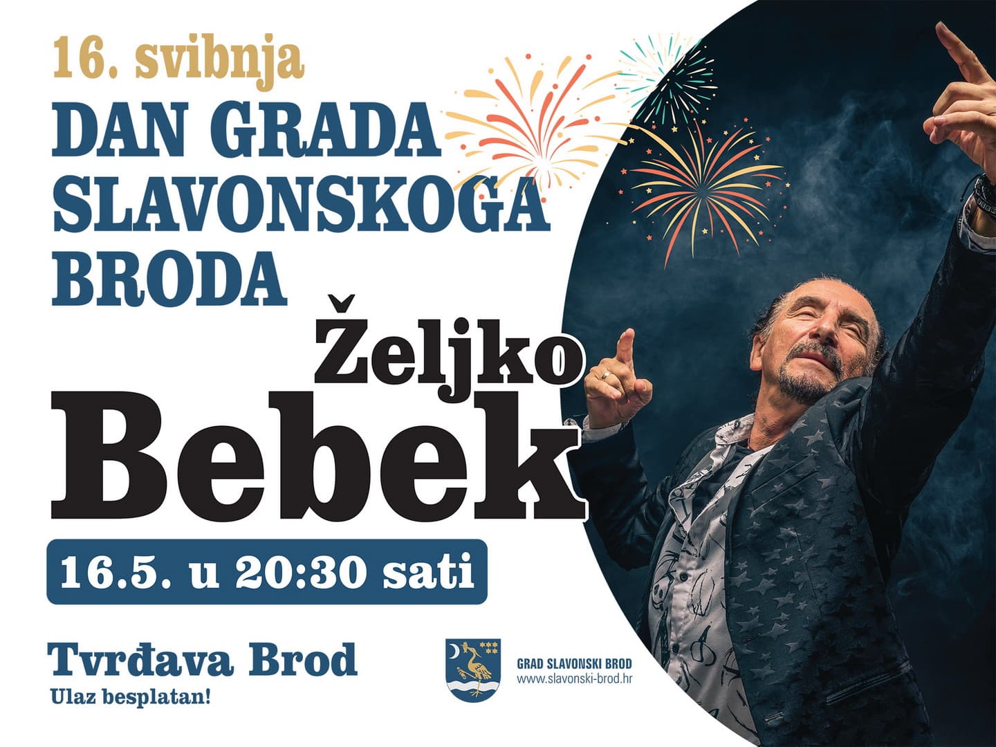 Slavonski Brod proslavlja Dan grada i poziva građane da budu dio nezaboravnog svibnja